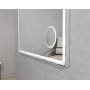 Avalon Led Mirror With Brushed Silver Framed 1200*700